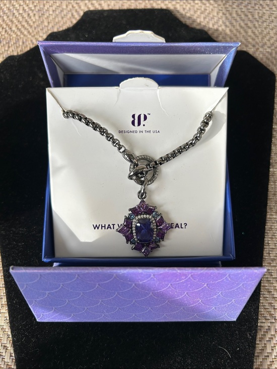 Bomb Party Jewelry - Bomb Party Sirens Collection Deep Sea Whisper Purple Tanzanite CZ necklace